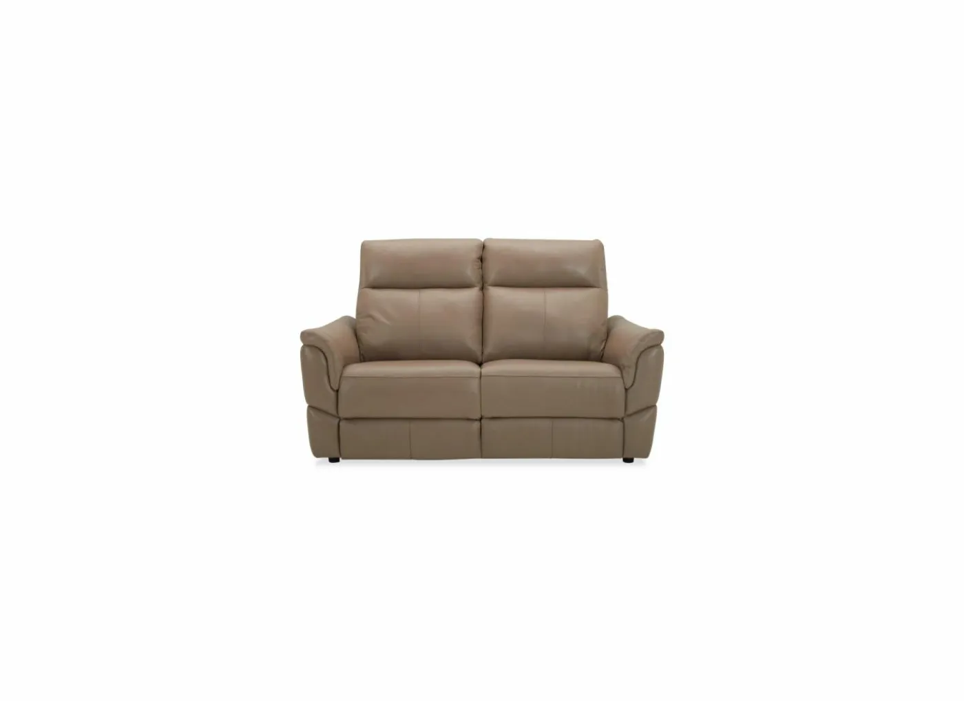 Zetel Back 3+2-zit - leder - camel met relax