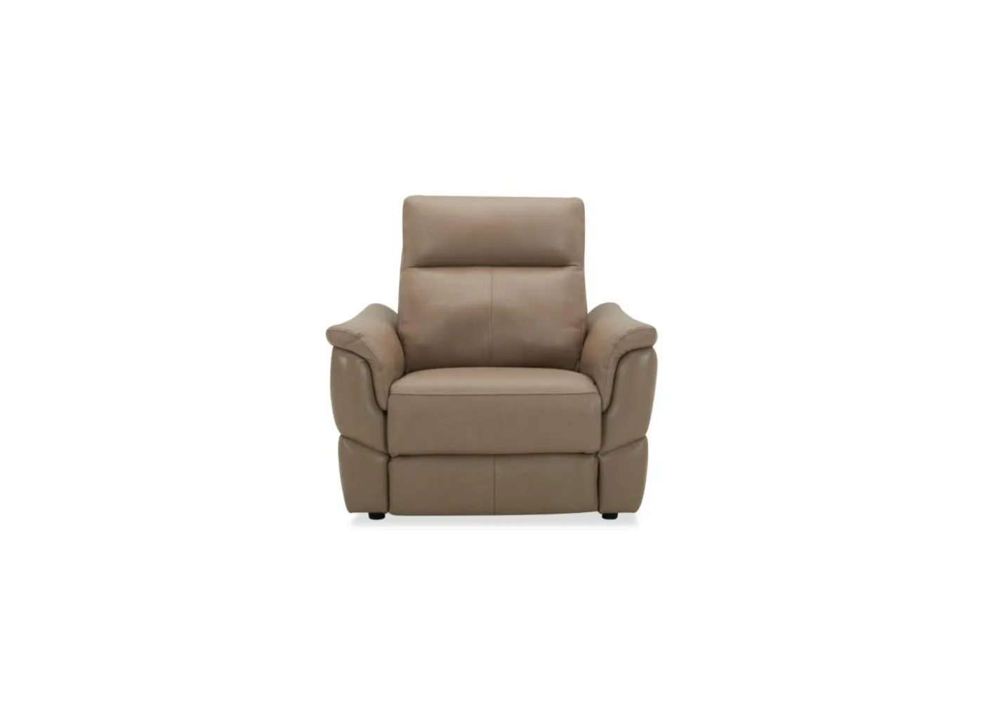 Zetel Back 3+1-zit - leder - camel met relax