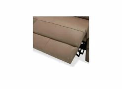 Zetel Back 3+2+1-zit - leder - camel met relax