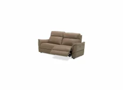 Zetel Back 3+2+1-zit - leder - camel met relax