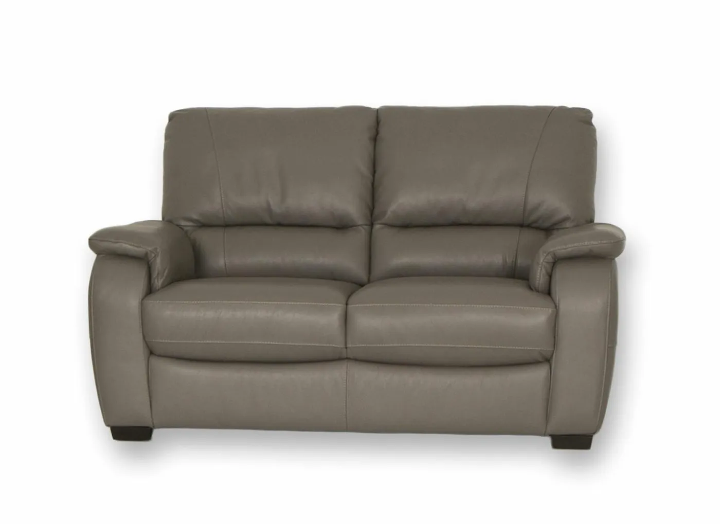 Zetel Barbiero 2-zit - leder - elephant taupe