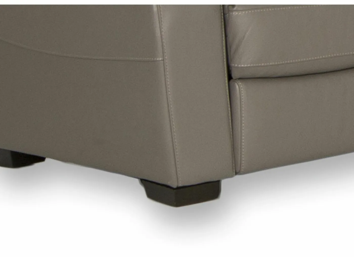 Zetel Barbiero 2-zit - leder - elephant taupe