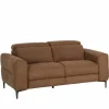 Zetel Blake 2-zit - stof - cognac met manueel verstelbare hoofdsteunen