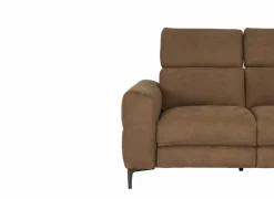 Zetel Blake 3+2-zit - stof - cognac met relax