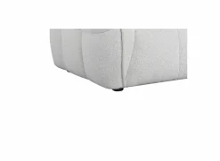 Zetel Bowie 2-zit - stof - grijs & wit