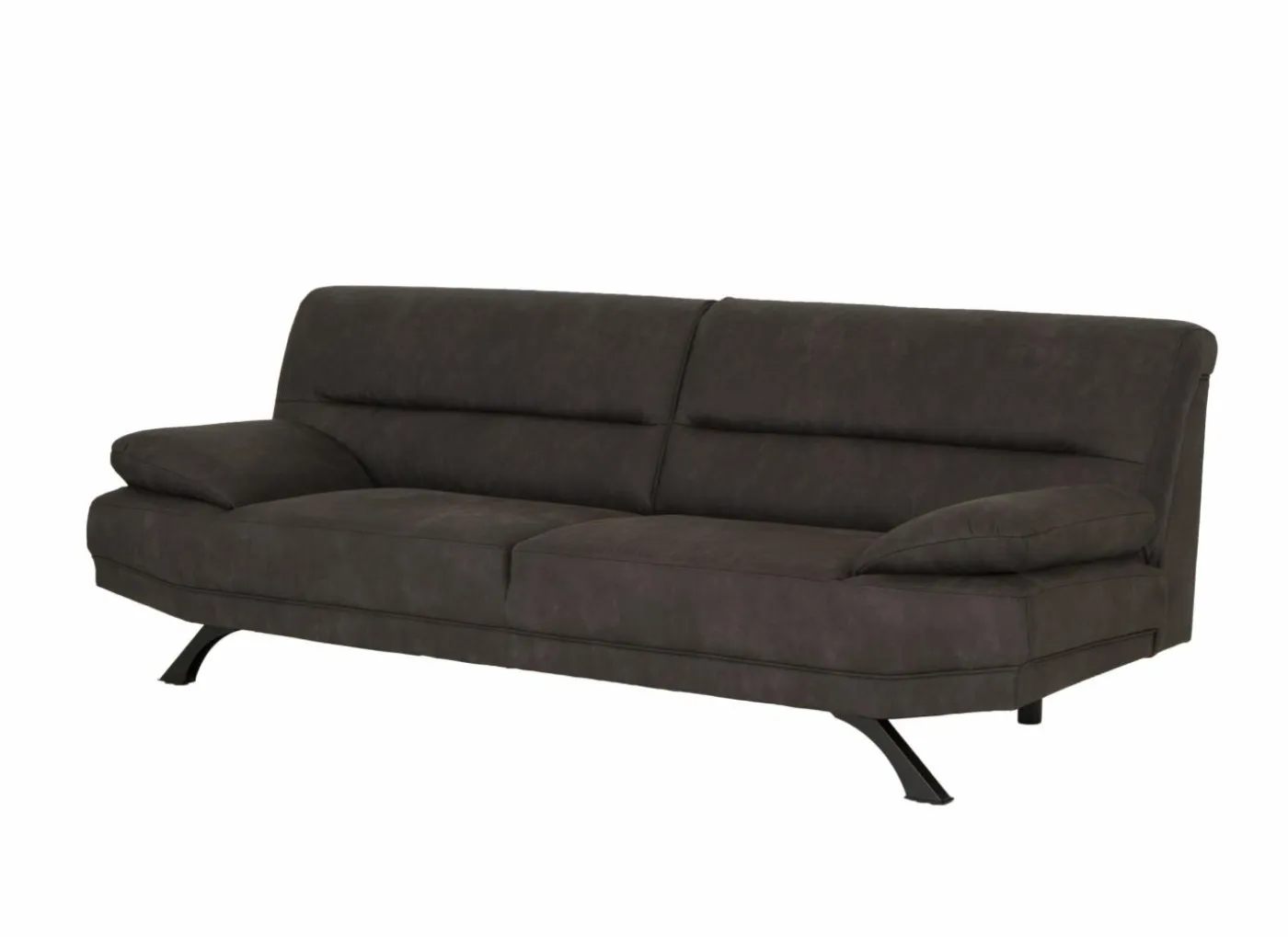 Zetel Bruno 3-zit - stof - antraciet