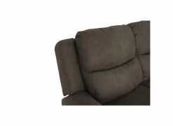 Zetel Cluny 3+2-zit - stof - bruingrijs met relax
