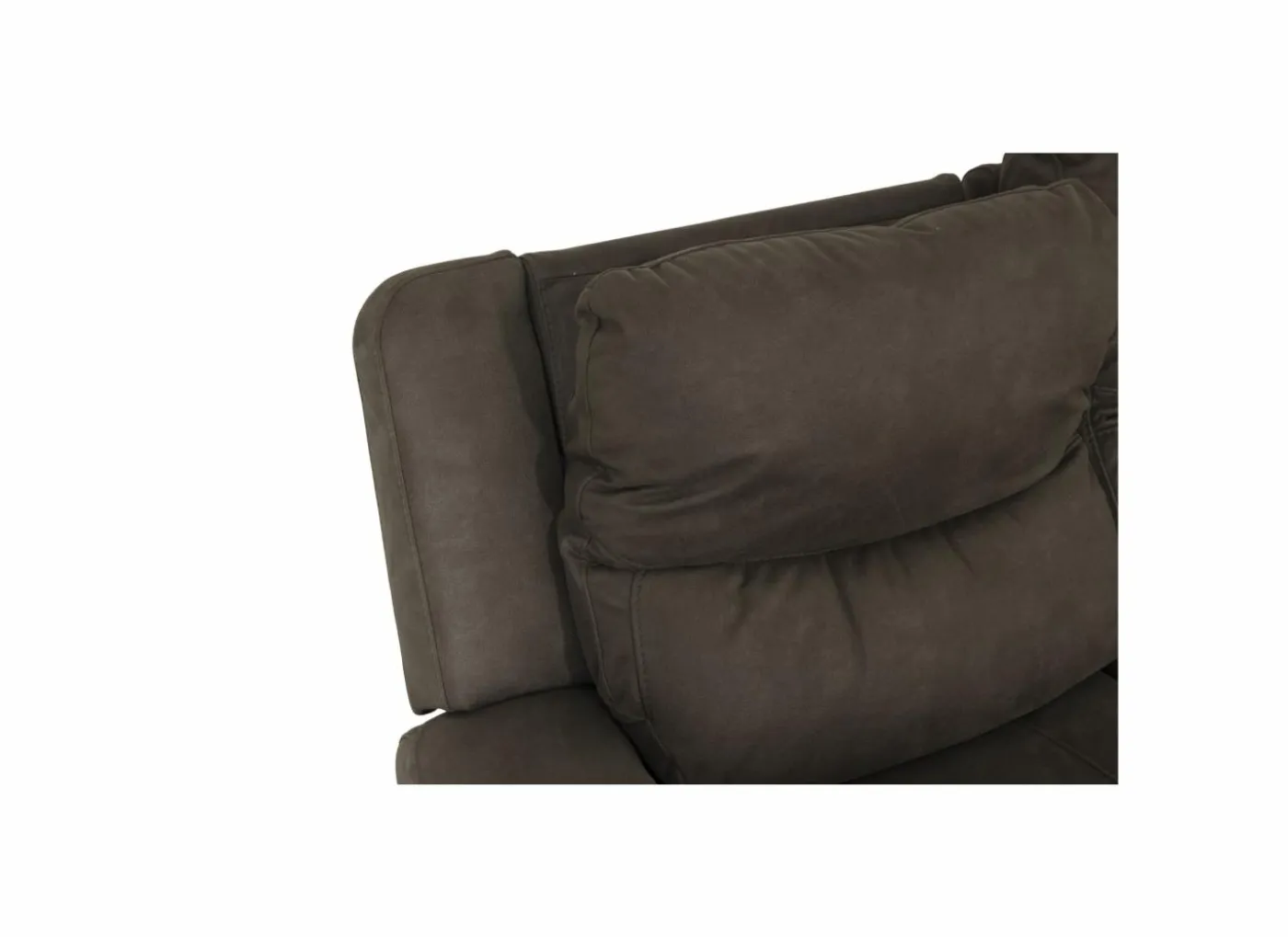 Zetel Cluny 3+2-zit - stof - grijsbruin met relax