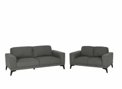 Zetel Colt 3-zit - stof - grijs