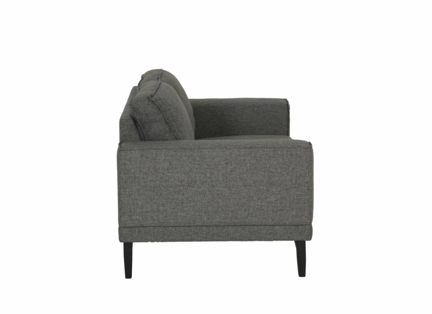 Zetel Colt 2-zit - stof - grijs