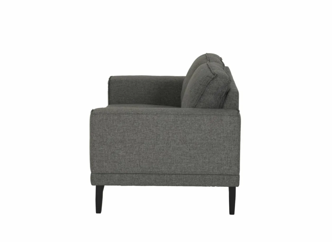 Zetel Colt 2-zit - stof - grijs
