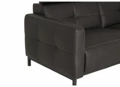 Zetel Dervaux 3+2-zit - stof - antraciet