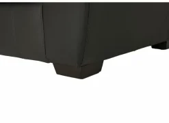Zetel Folk 2,5-zit - leder - antraciet