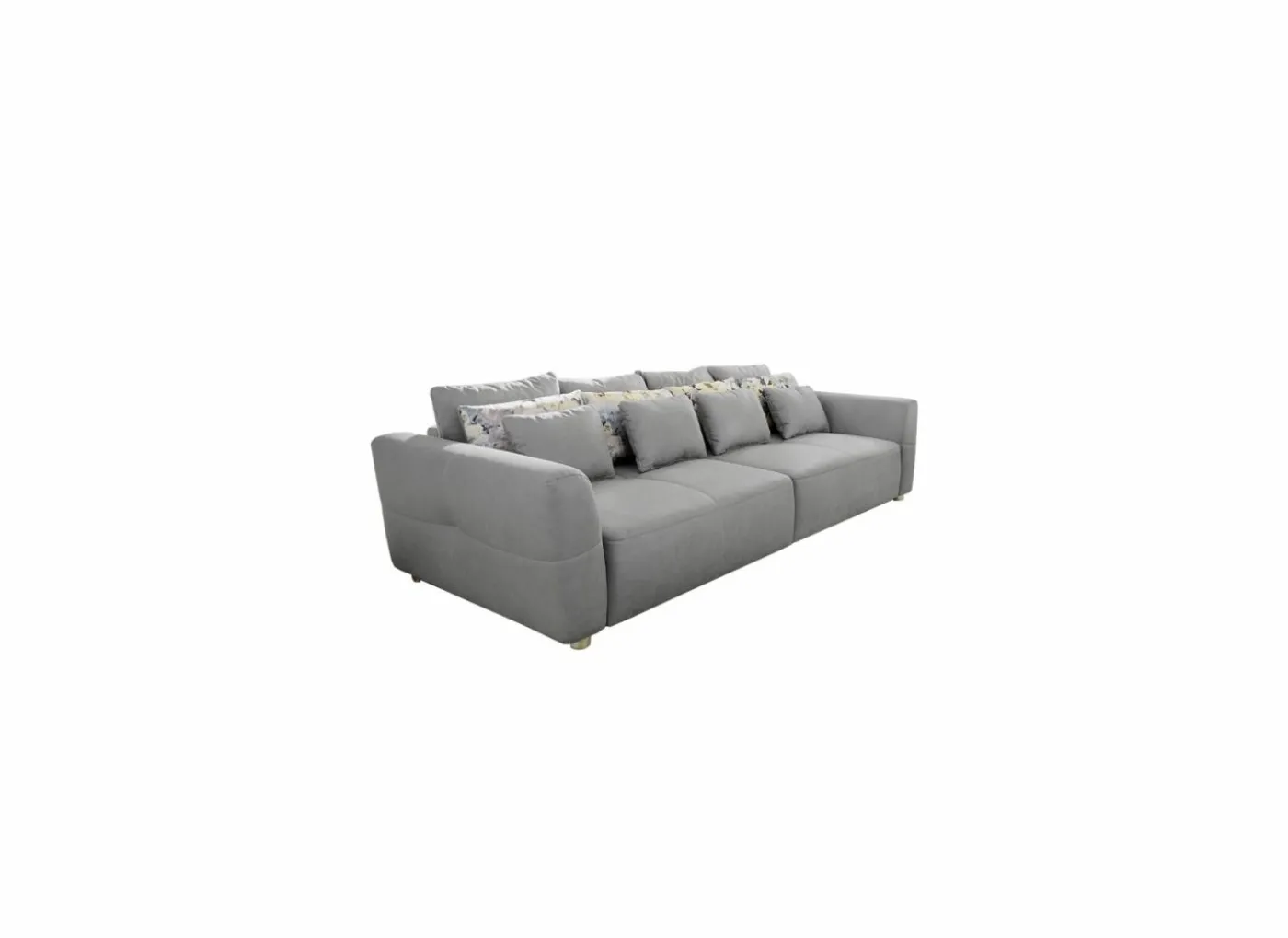 Zetel Gulliver 4-zit - stof - lichtgrijs