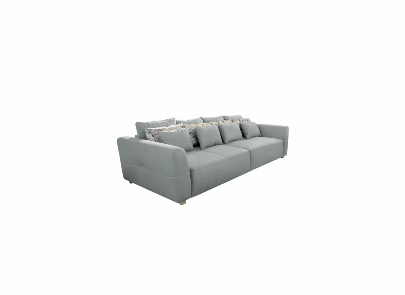 Zetel Gulliver 4-zit - stof - lichtblauw