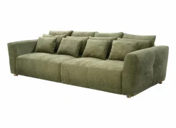 Zetel Gulliver 4-zit - stof - groen