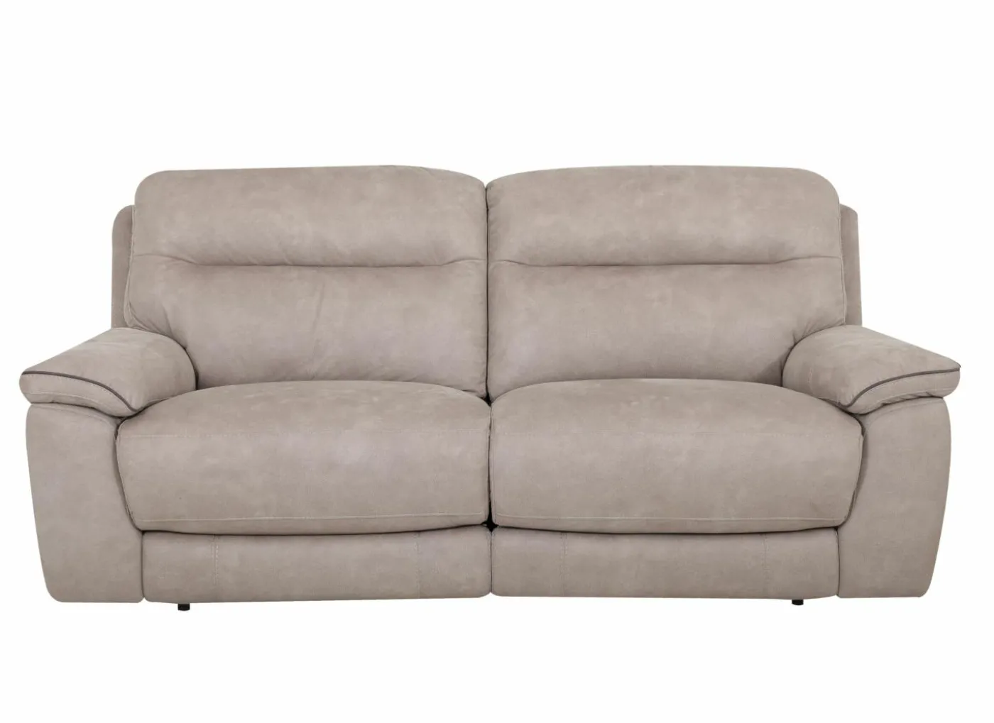 Zetel Judd 2,5-zit - stof - silver grey