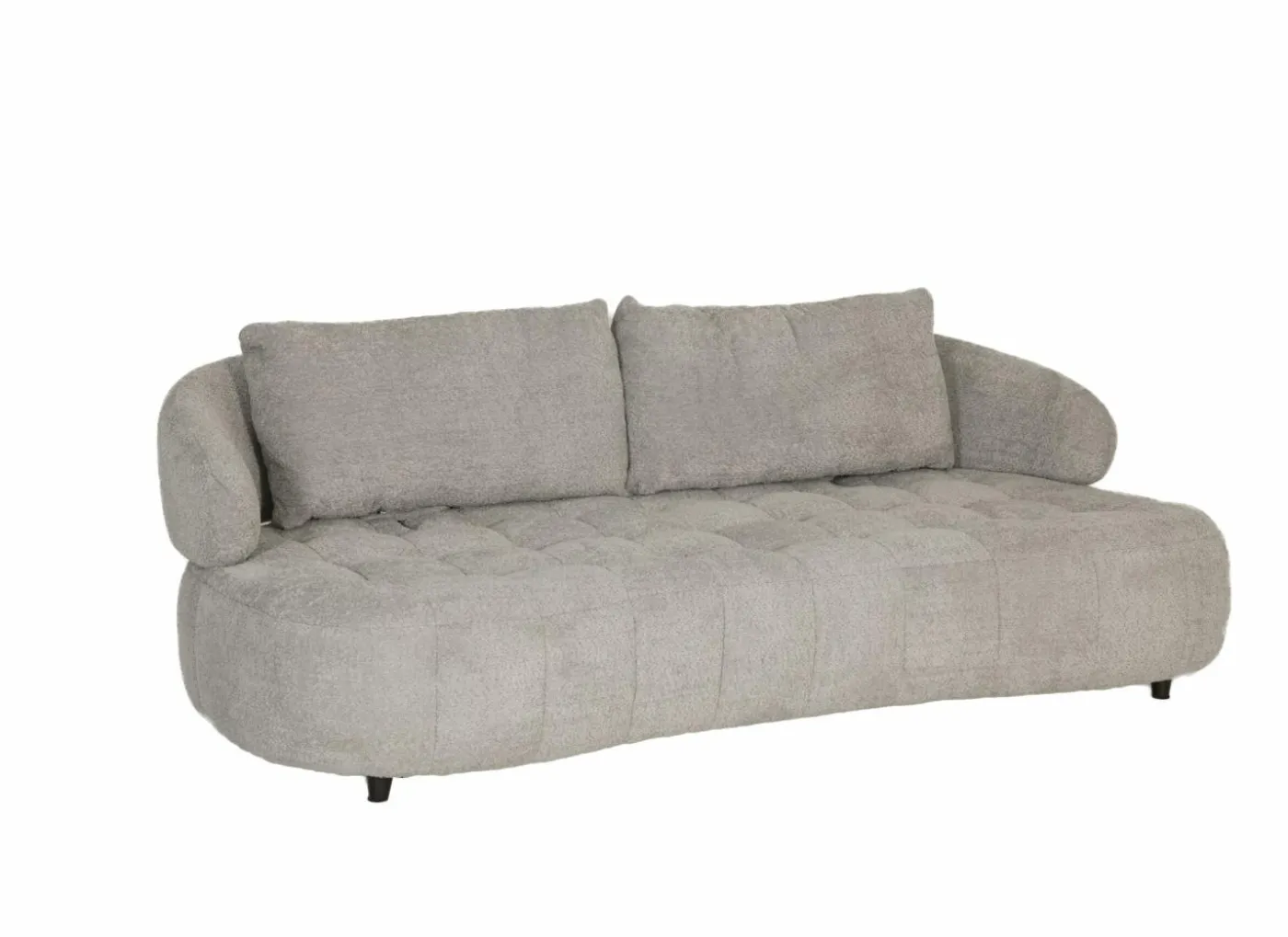 Zetel Lepanto 2,5-zit - stof - silver grey