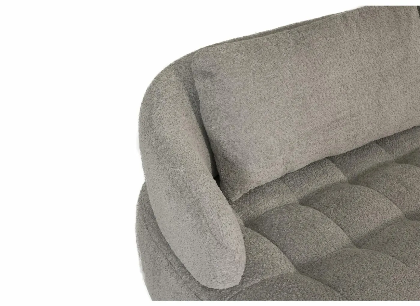 Zetel Lepanto 2,5-zit - stof - silver grey