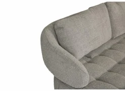 Zetel Lepanto 2,5-zit - stof - silver grey