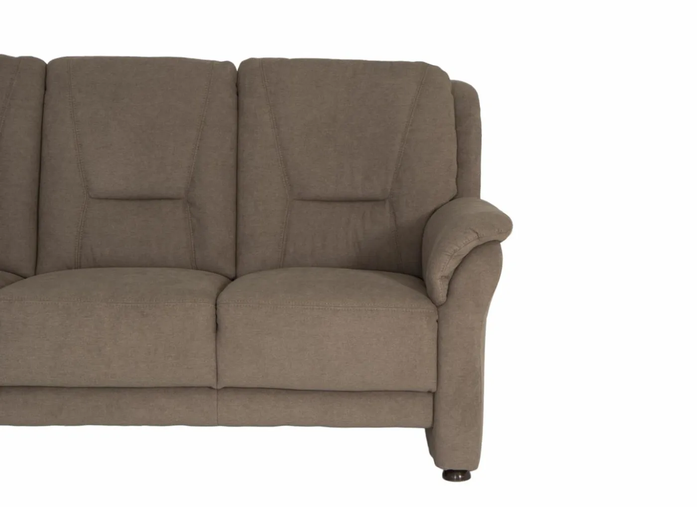Zetel Marente 3+2-zit - stof - bruin
