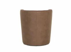 Zetel Mini Kuip 82x60x77cm - stof - cognac