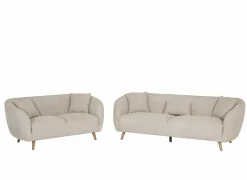 Zetel Momo 3-zit - stof - beige