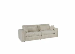 Zetel Monize 3-zit - stof - ecru