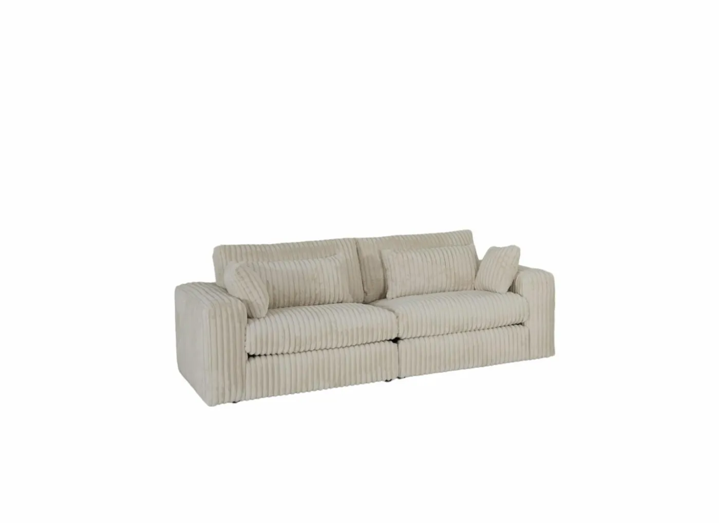 Zetel Monize 3-zit - stof - ecru