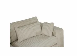 Zetel Monize 3-zit - stof - ecru