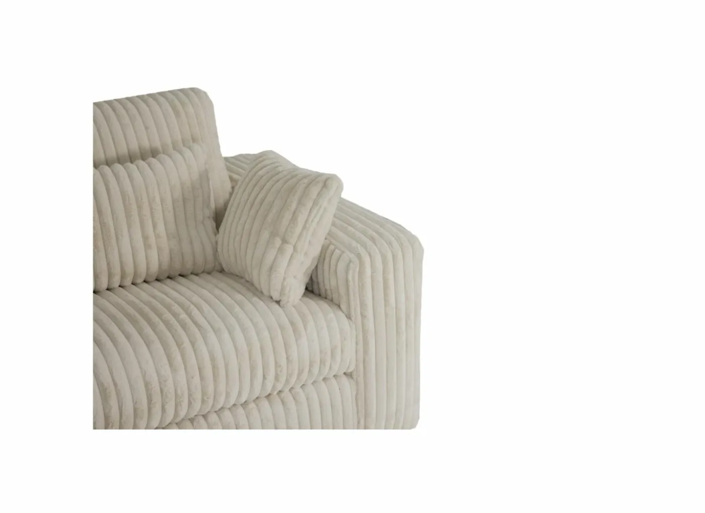 Zetel Monize 3-zit - stof - ecru
