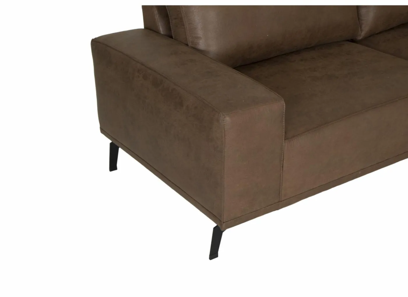 Zetel Nevada 2,5-zit - stof - bruin