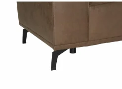 Zetel Nevada 2,5-zit - stof - bruin