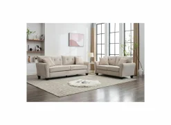 Zetel Road 2-zit - stof - beige