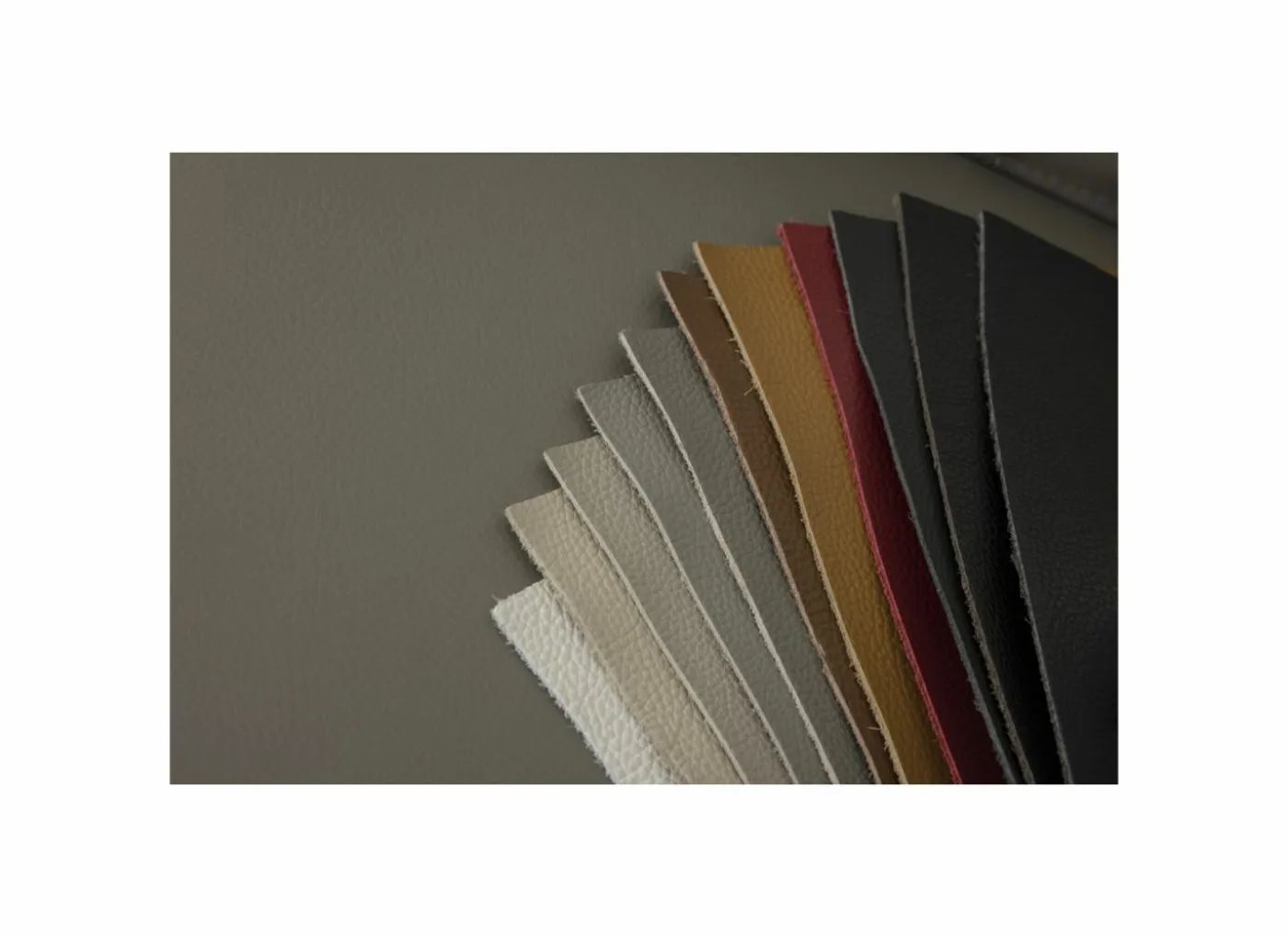 Zetel Singer 2-zit - leder - taupe