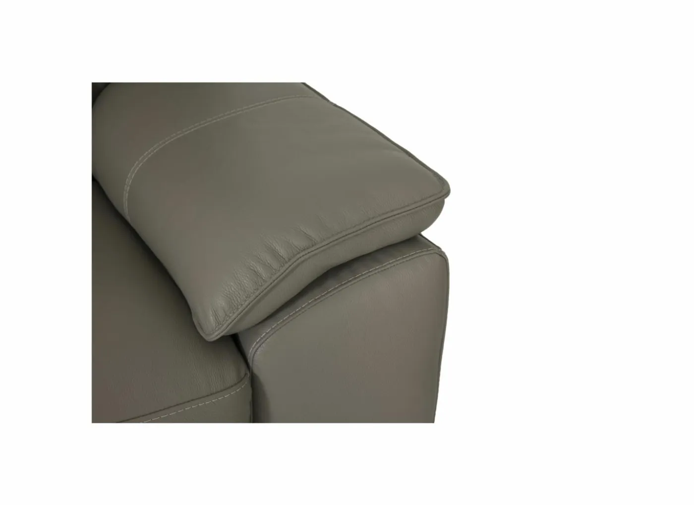 Zetel Singer 2-zit - leder - taupe
