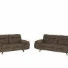 Zetel Stan 3+2-zit - stof - bruin