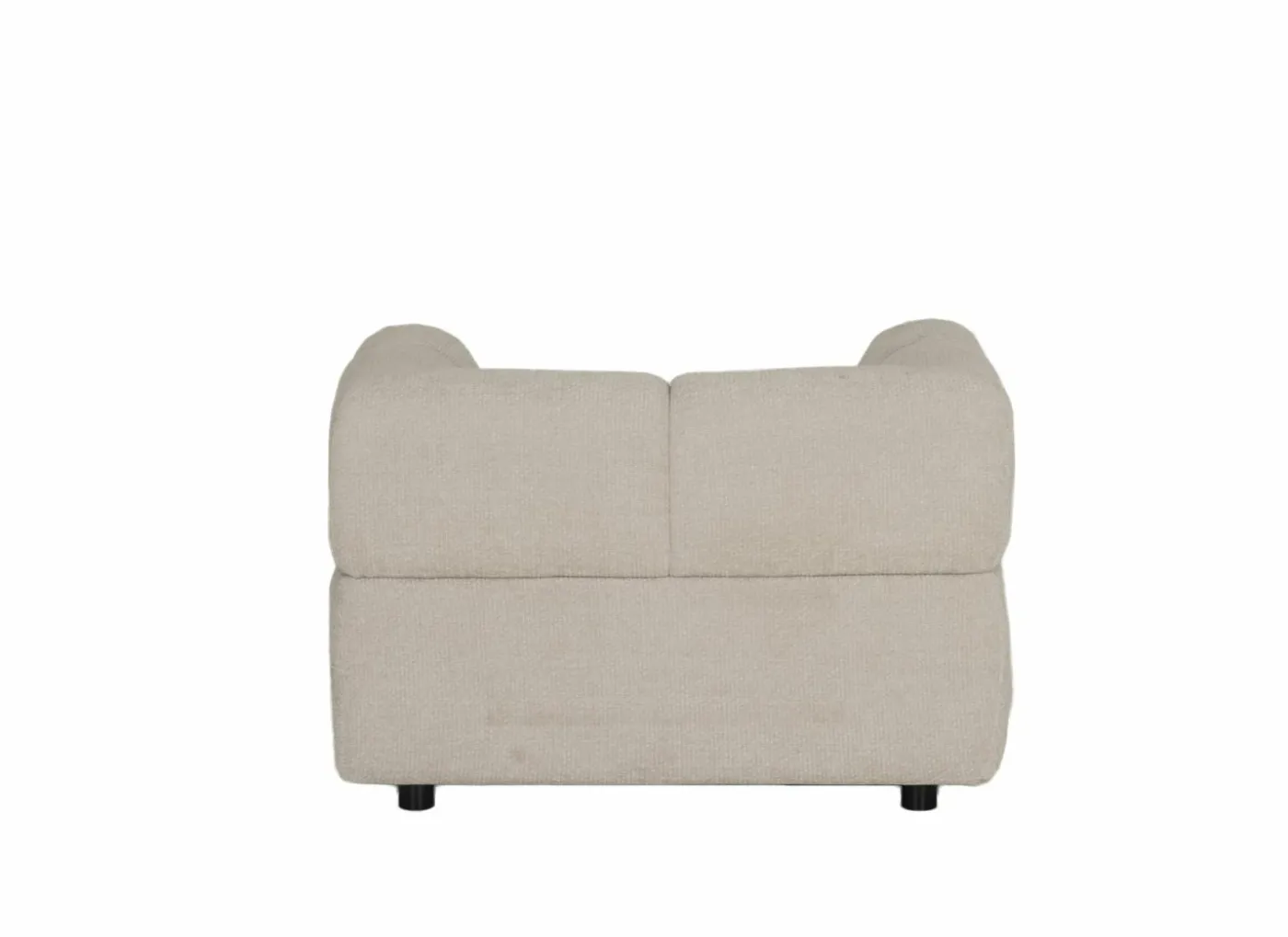 Zetel Tortuga 1-zit - stof - beige