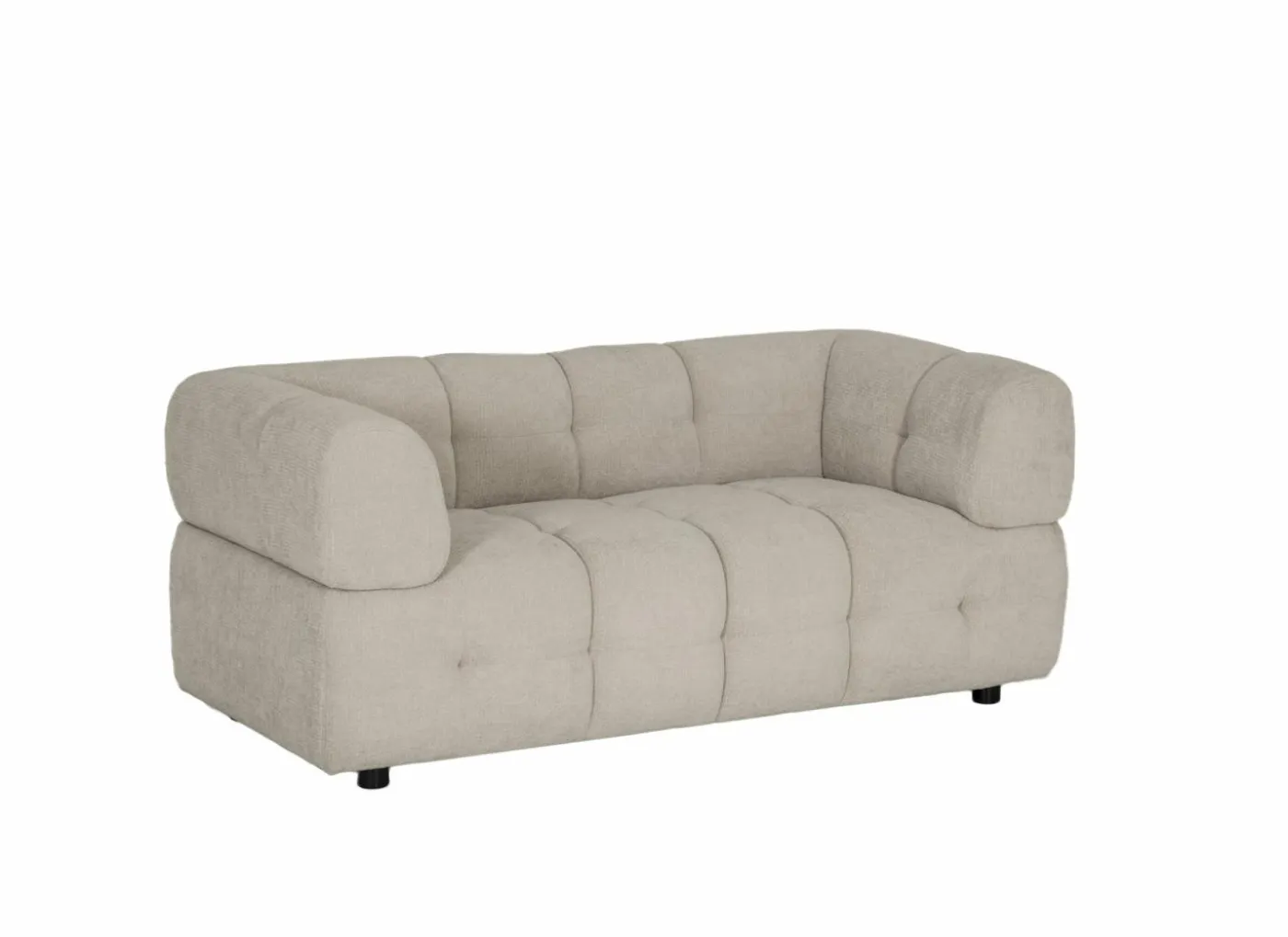 Zetel Tortuga 2-zit - stof - beige