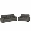 Zetel Tributo 3+2-zit - leder - elephant royal