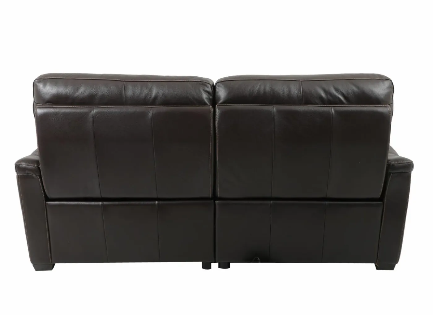 Zetel Wise 2,5-zit - leder - walnut