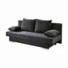 Zetelbed Grenoble 2 persoons stof antraciet