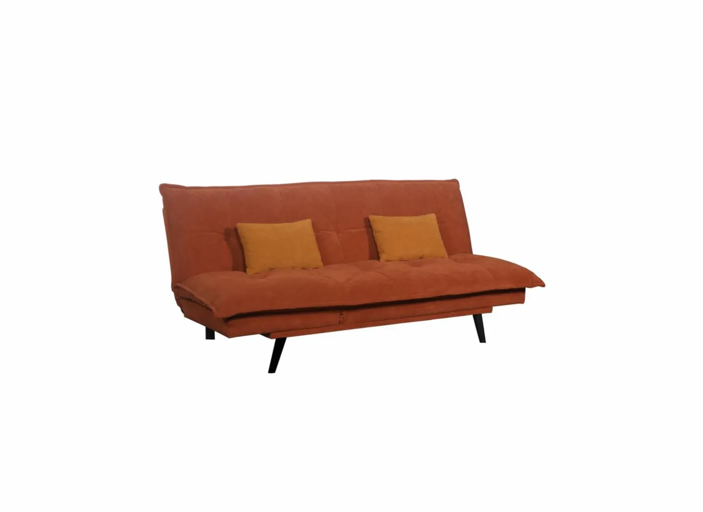 Zetelbed Nation 1 persoons - 193x89cm - stof - oranje