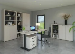 Zit sta bureau Flexo-1 150x80xH73-123cm - decor - bolivar wood