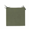 Zitkussen Nona 39x39cm - polyestervezel - groen