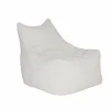 Zitzak Karina 80x83x106cm - bouclé - wit