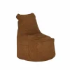 Zitzak Pesaro 75x65x95cm - stof - cognac
