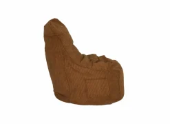 Zitzak Pesaro 75x65x95cm - stof - cognac