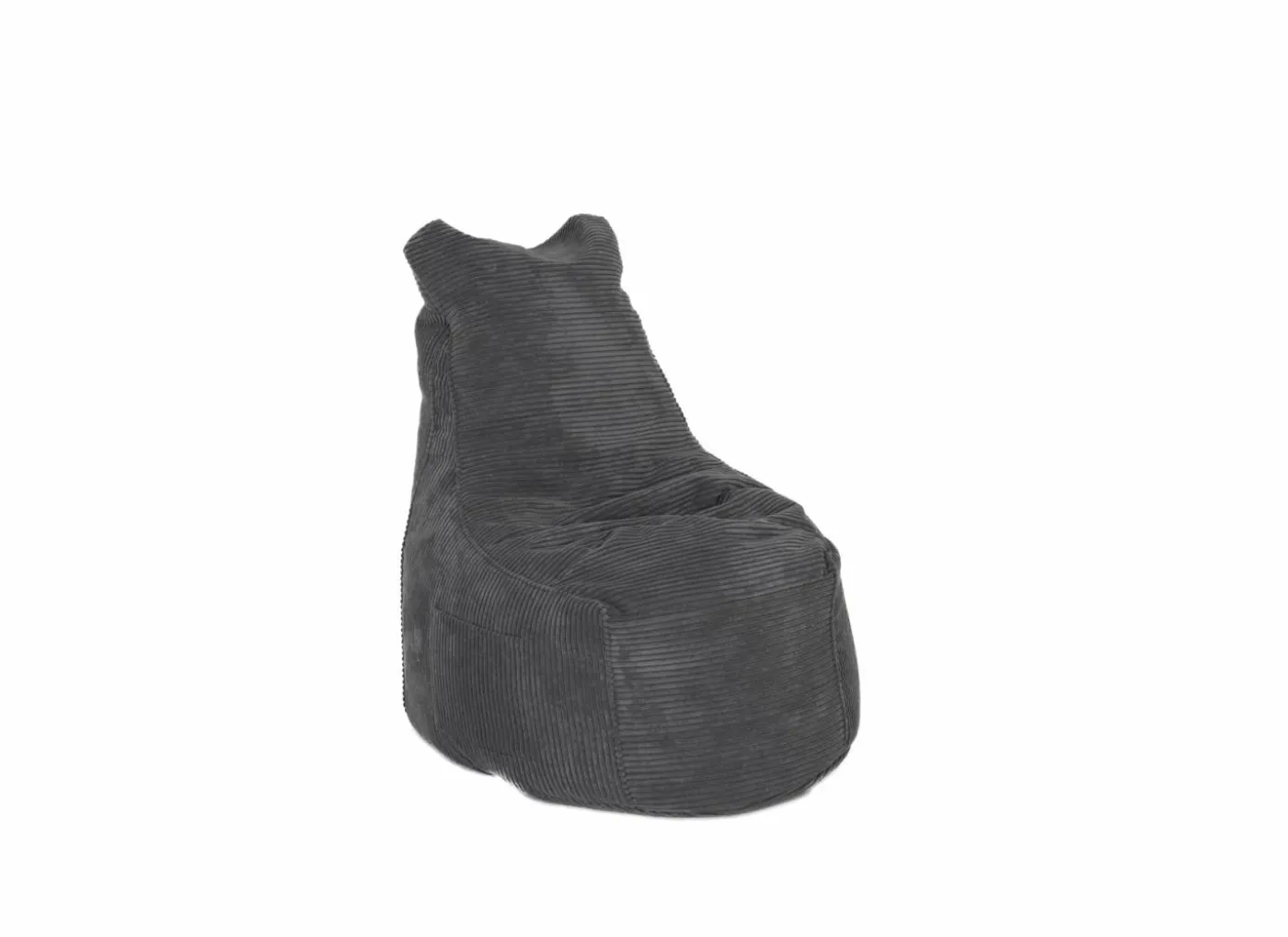Zitzak Pesaro 75x65x95cm - stof - grijs