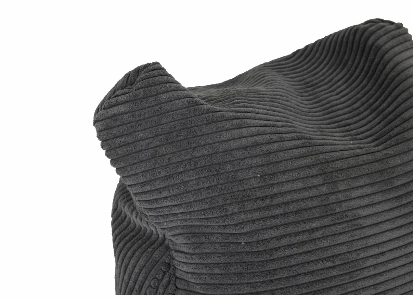 Zitzak Pesaro 75x65x95cm - stof - grijs